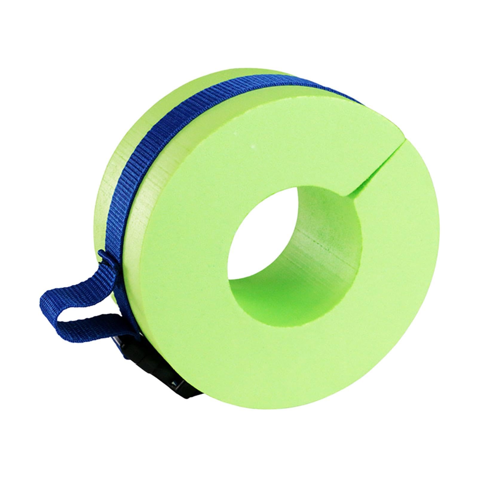 UJEAVETTE® Swim Aquatic Cuffs Eva Foam Swimming Arm Band Armlet Swim Training Equipment Green with Buckle-image-22