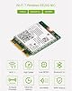 Wifi 7 Wireless BE200 NIC Card NGFF (M.2 E Key) Network Adapter, Support 2.4G/5G/6GHz Tri-band,Bluetooth 5.4, IEEE 802.11a/b/g/n/ac/be/ax Standard,Support Linux, Windows 10/11