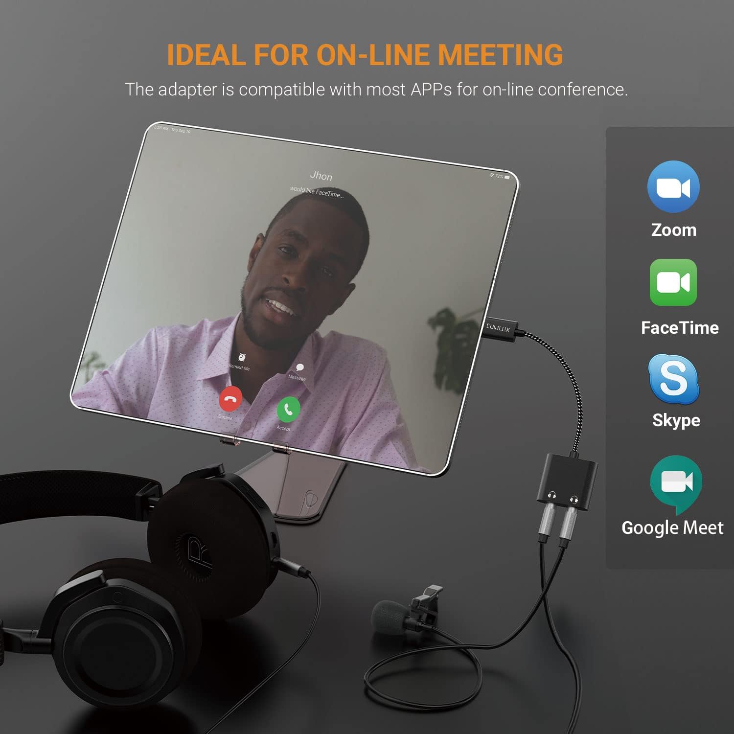 Buy USB C Headphones Sharing Adapter 