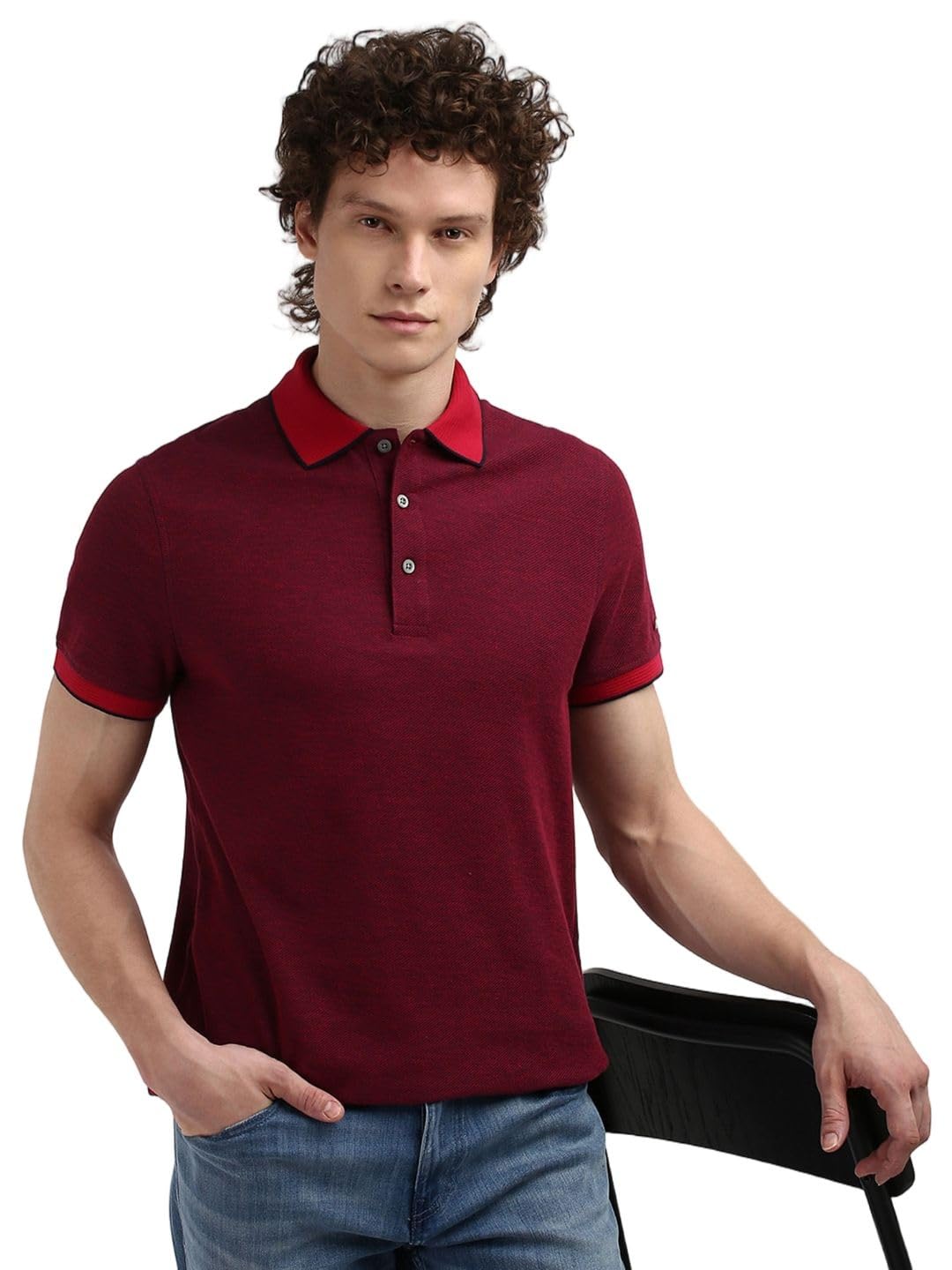 tommy hilfiger Printed Slim-Fit Cotton Polo T-Shirt-picture-10