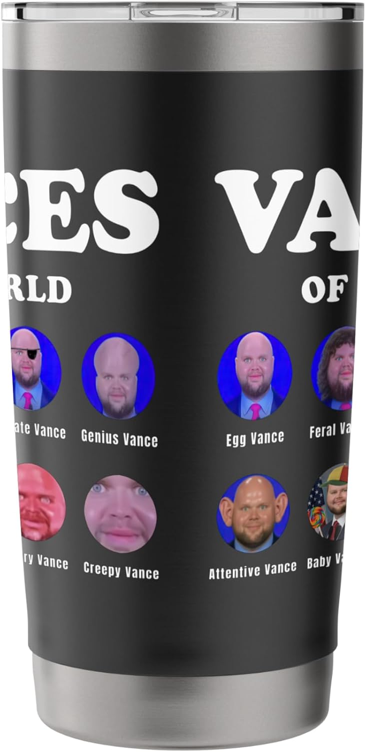Vances of the World Funny Stainless Steel Insulated Tumbler - Image 4