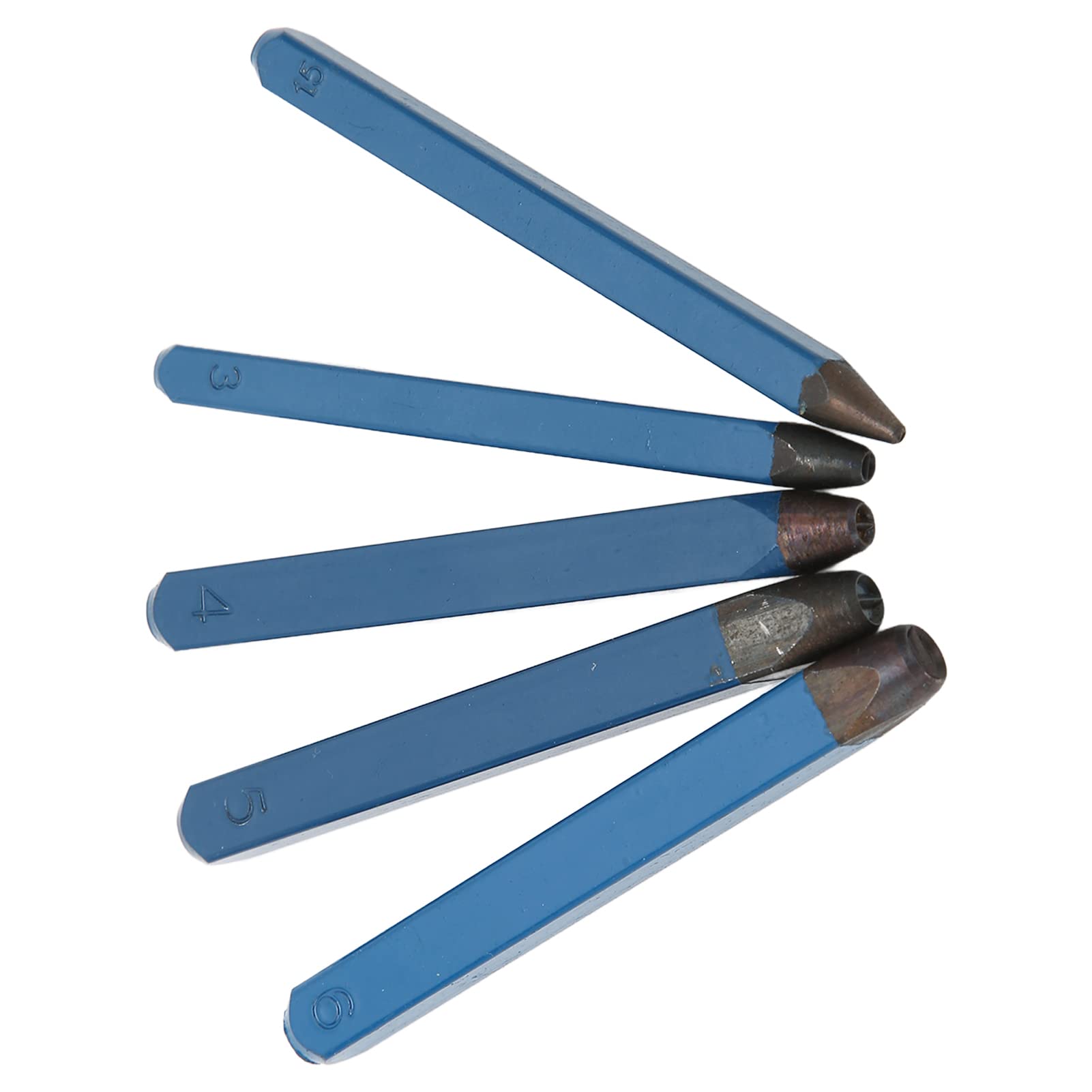 Outils d'estampage de bijoux Ensemble 45 kit d'estampage en métal en acier avec 5 motifs différents pour la gravure des clés de bijoux