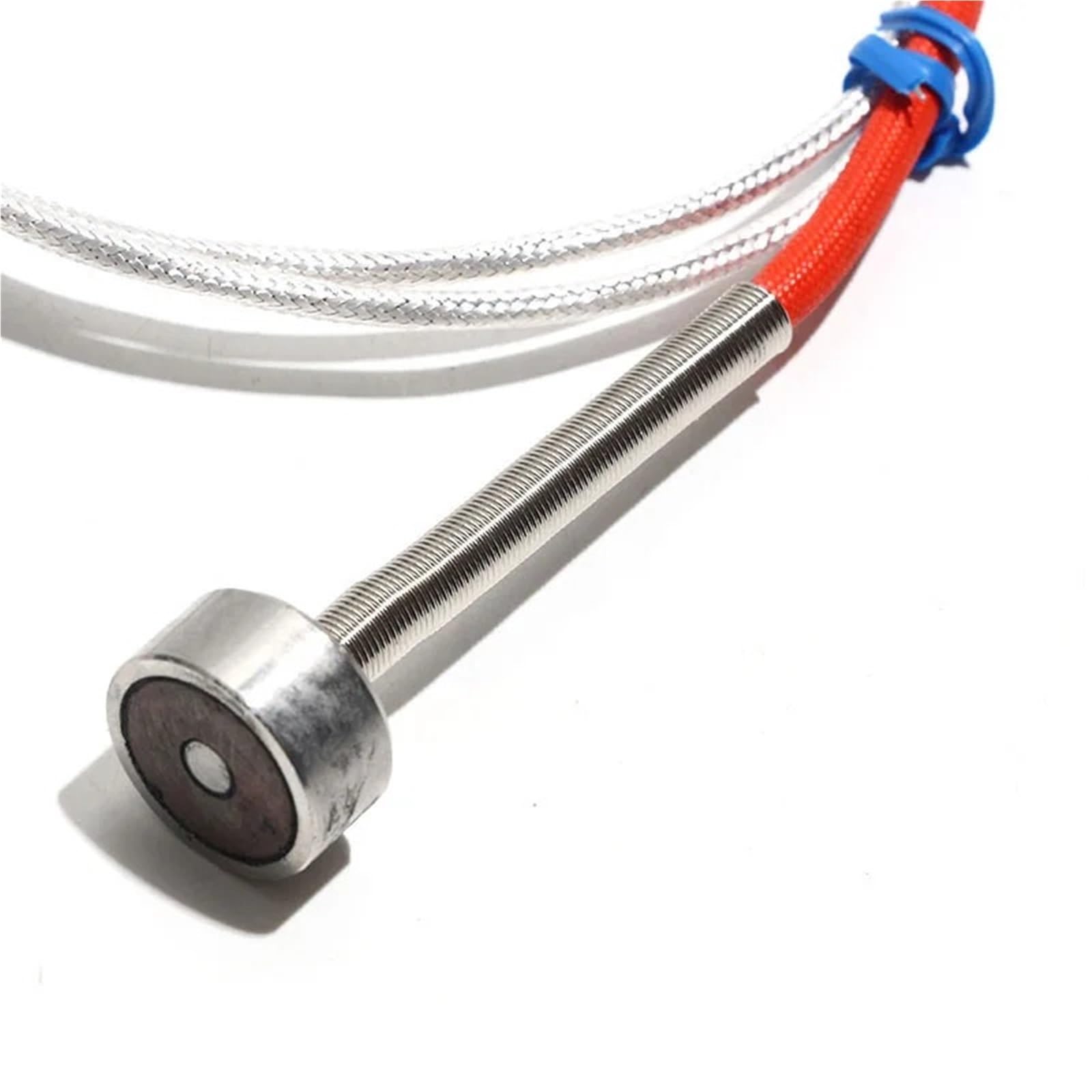 PT100-Temperatursensor, magnetische Halterung, 350 °C hitzebeständig, wasserdichte Konstruktion, 1–10 m langes Anschlusskabel(16,Cable length 5M)