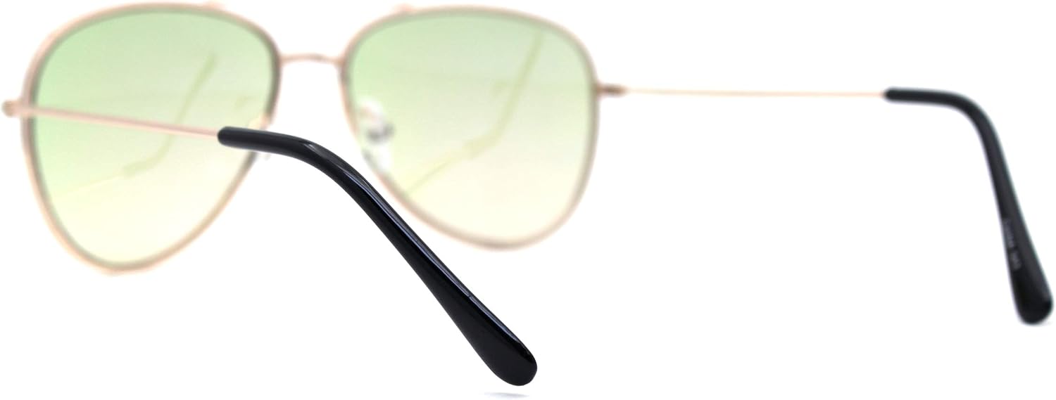 SA106 Kids Girls Bling Luxury Designer Fashion Metal Sunglasses