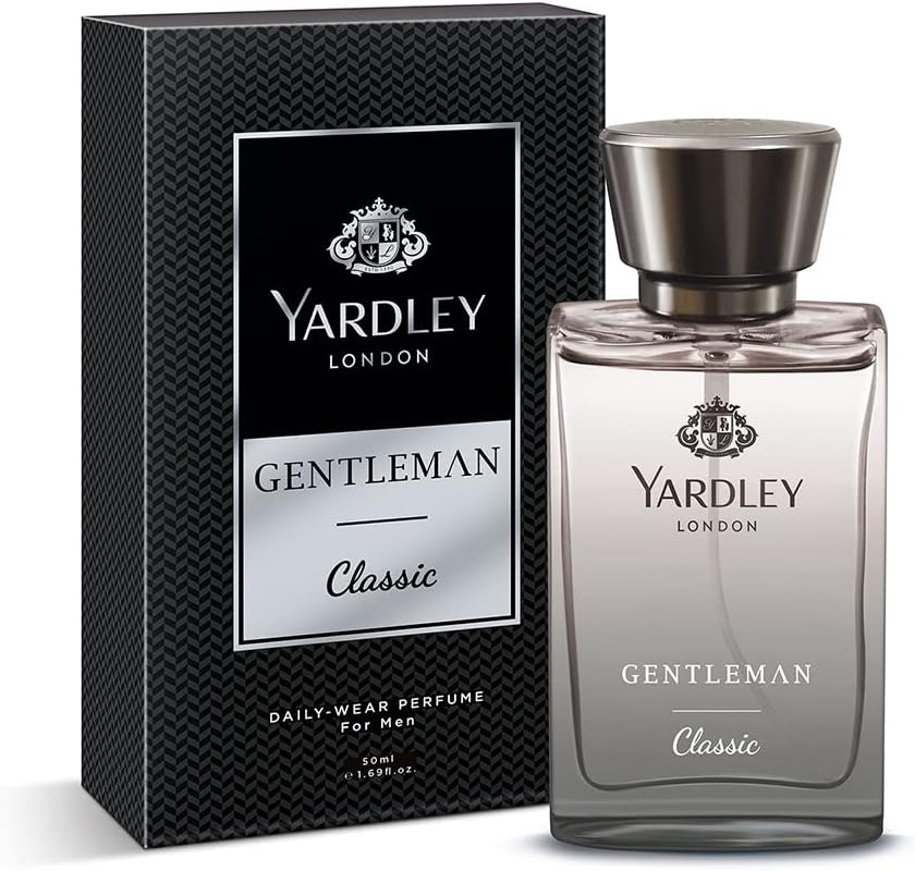 Gentleman Classic Perfume| Fresh Woody Fougere Notes| Masculine Fragrance| Perfume For Men| 50Ml - Liquid