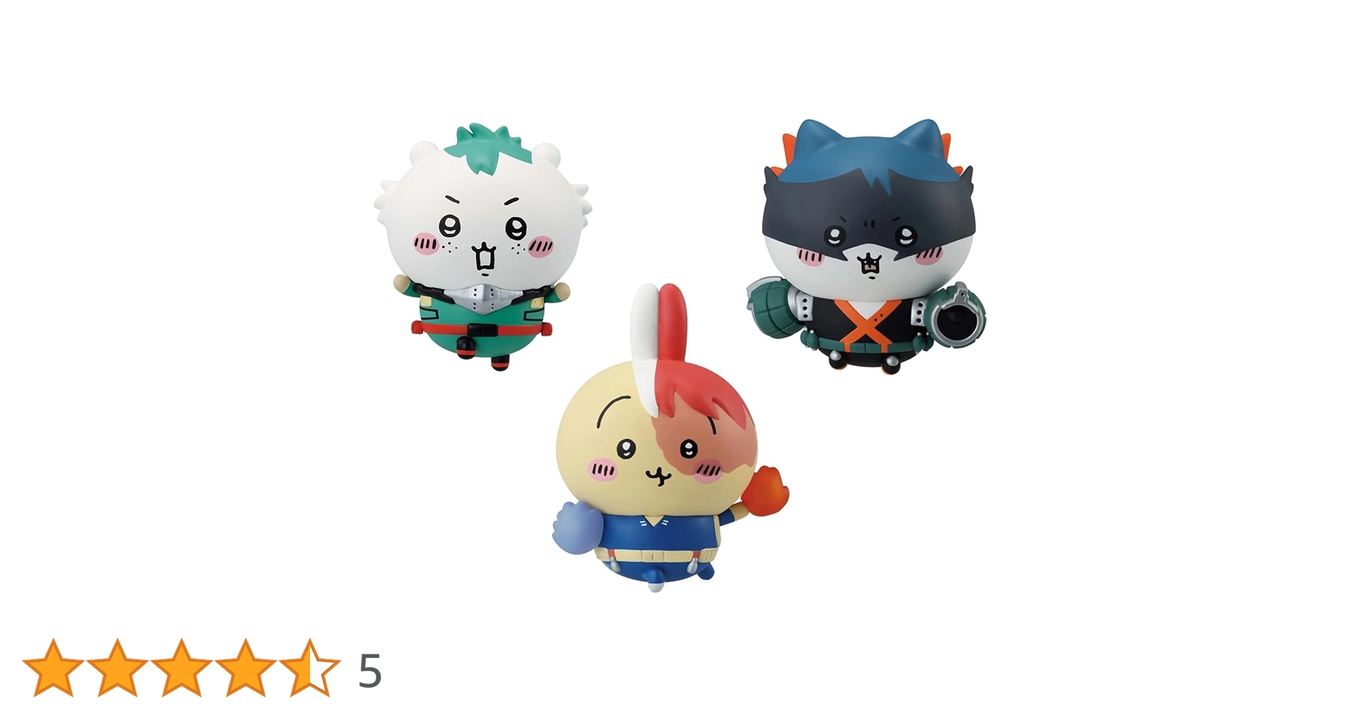 未開封☆ちいかわ　僕のヒーローアカデミア ヒロアカ コラボ マスコット全3種 未開封☆ちいかわ僕のヒーローアカデミア ヒロアカ コラボ