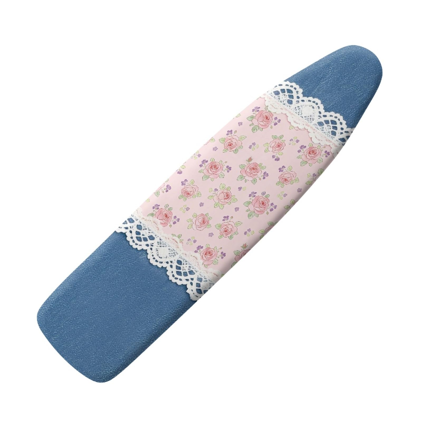 Large ironing board cover 130 x 45 Pink Blue Ironing Board Cover And Thick Padding Easy Fit in Multiple Sizes with Elastic Drawstring,durable,iron board covers fits all,Machine Washable