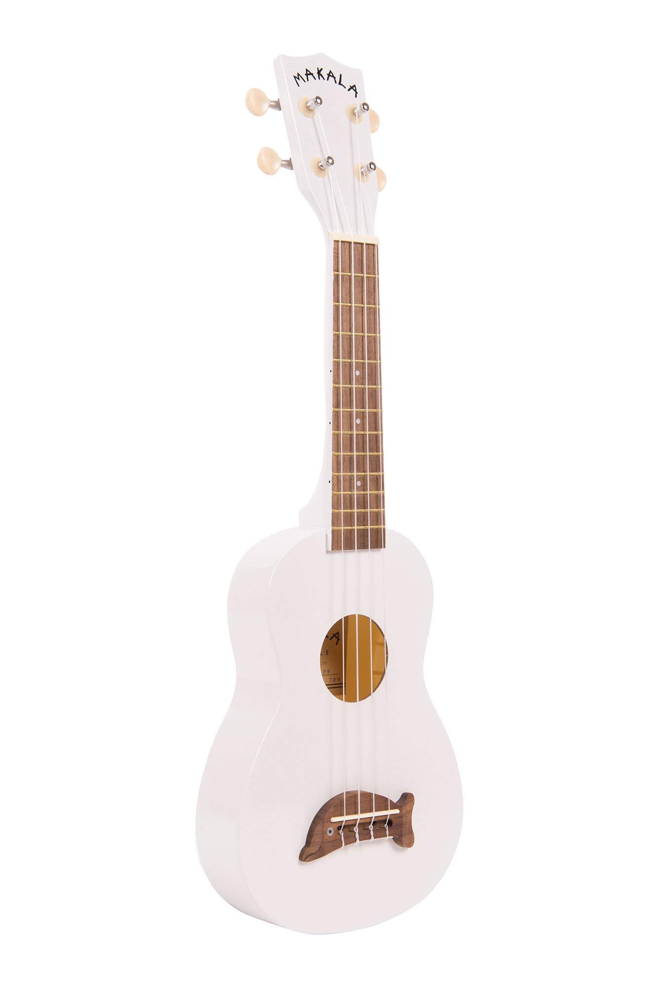 KalaMK-SD/PW Makala Dolphin Bridge Soprano - Pearl White