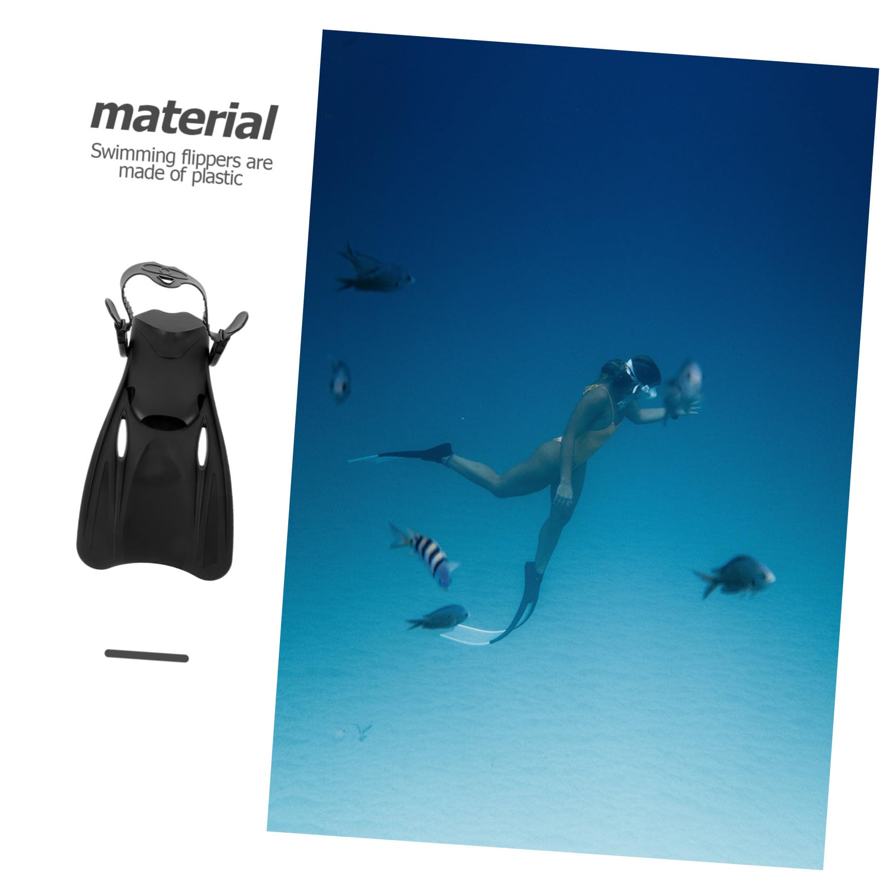 Yardwe Schwimmflossen Schwimmschnorchel Schnorcheln Schwebend Schwimmbad Paddel Strand Erwachsene Schwimmkappe Schwimmen Ohrstöpsel Sup Flipper Schwimmweste Plastik Black