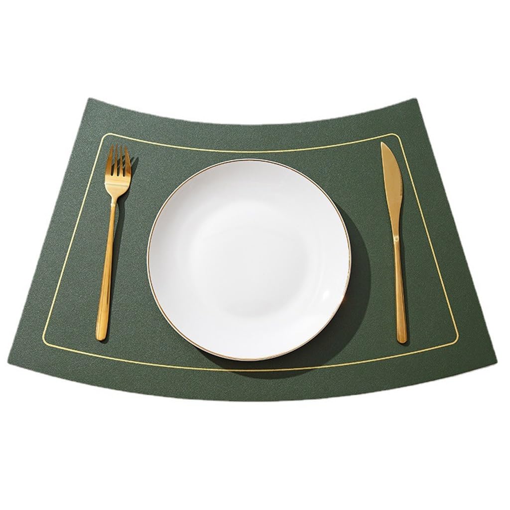 Set de table en PU isolant et imperméable pour protéger votre table