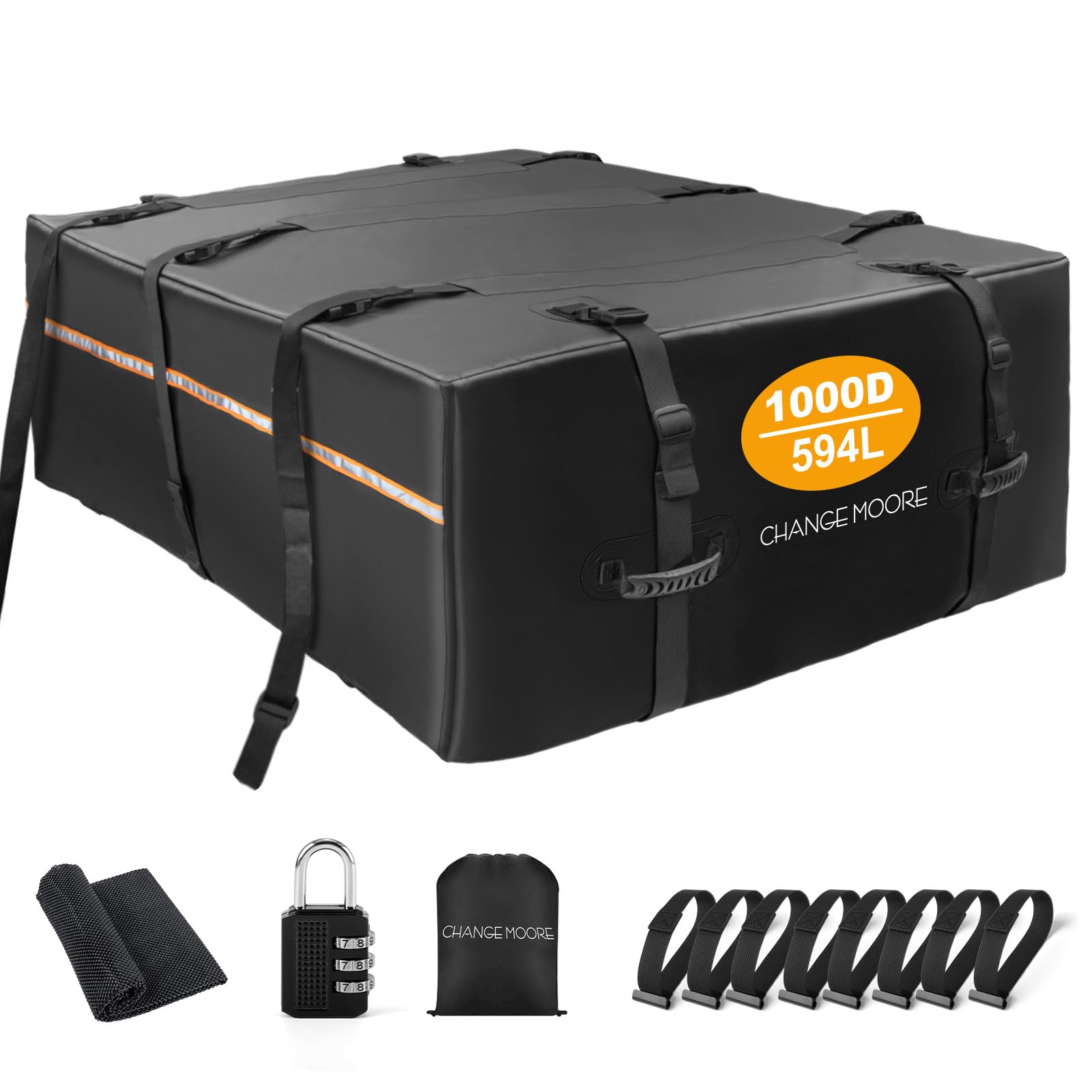 Amazon.co.jp: CHANGE MOORE ルーフキャリアバッグ 【IPX6防水】カーゴ