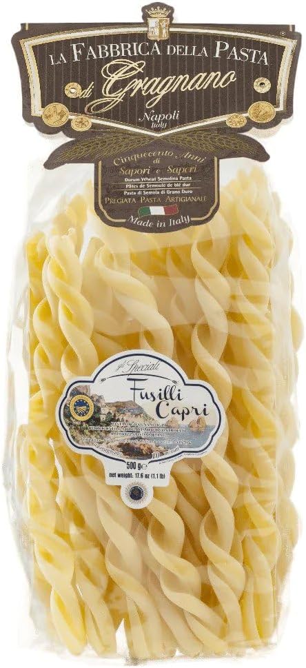 La Fabbrica Della Pasta Di Gragnano - Fusilli di Capri - 500g (17.6 oz)