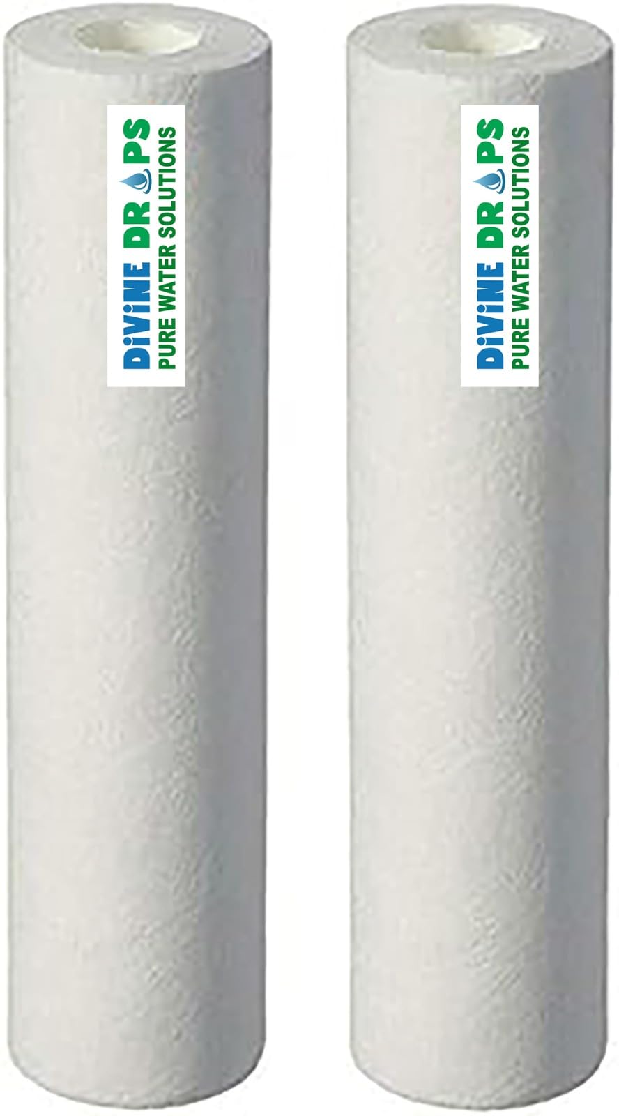 DIVINE DROPS RO Inline Filter Set (Sediment + Carbon) for All RO