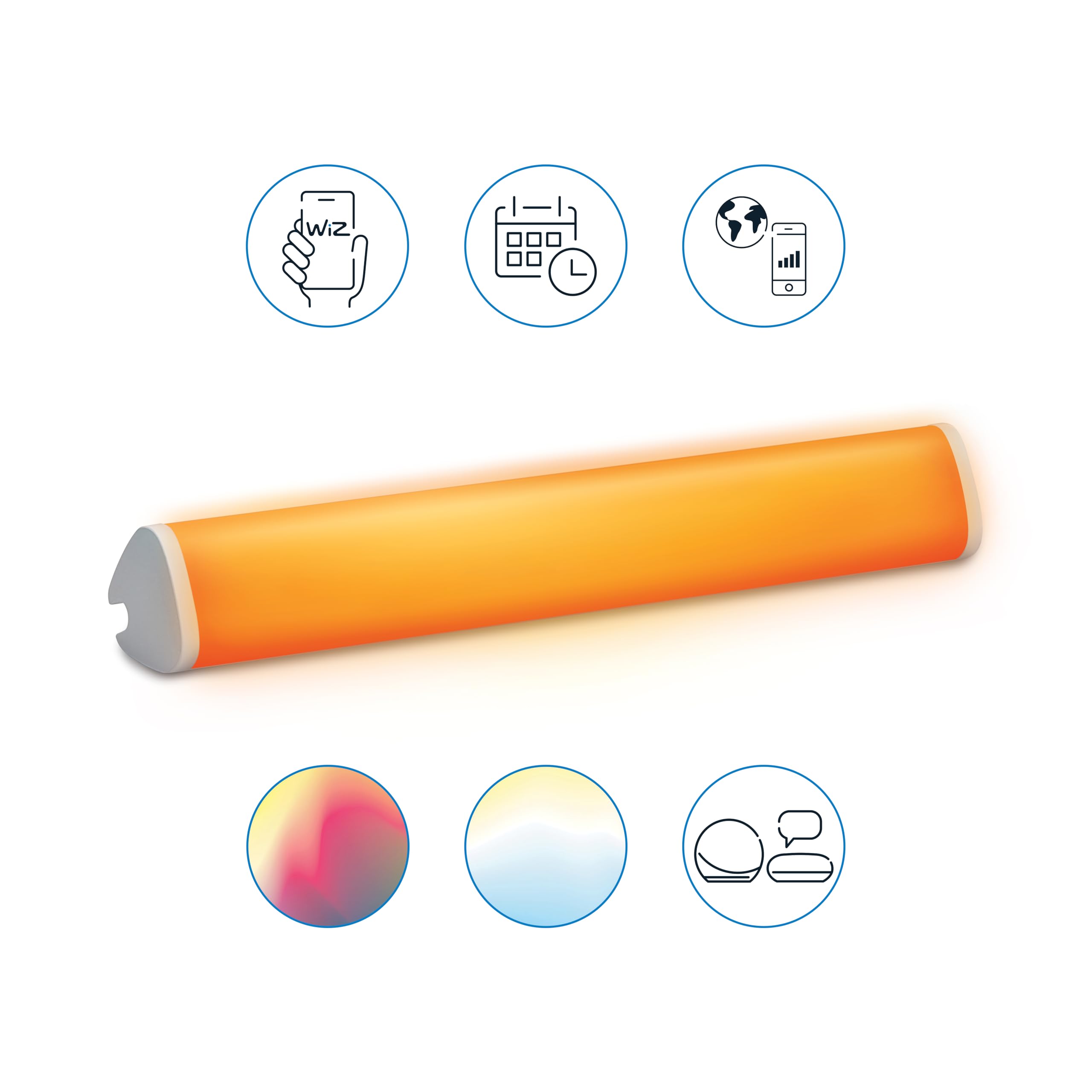 Barre Luminose Sfumate - RGBIC Visualizza Più Colori