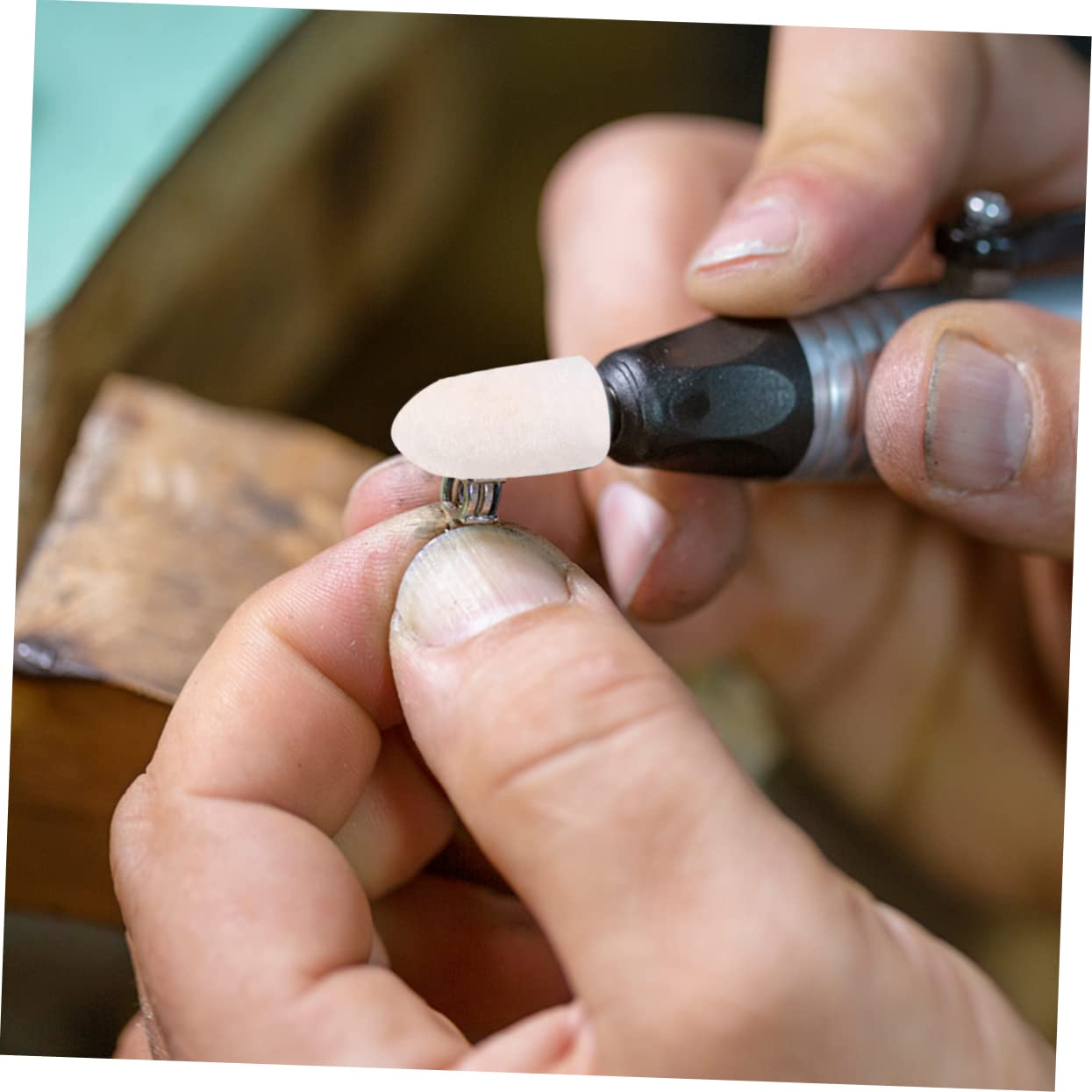 Tarcza Polerska, 258 Szt. Tarcza Polerska Wełniana Nakładka Polerska Zestaw Do Manicure Narzędzia Do Manicure Filcowa Tarcza Polerska