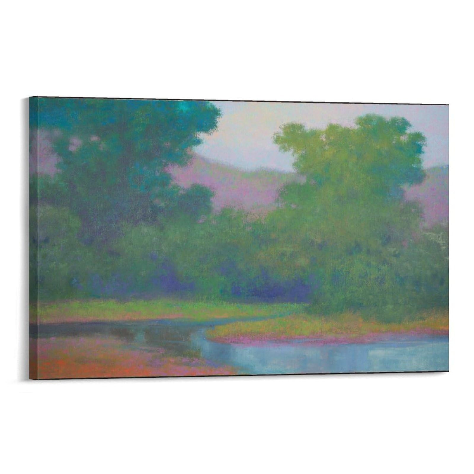KLAGCBDF Richard Mayhew Spiritual Transition Posters Wall Art Painting Canvas Prints Decor Poster Artworks 20x30inch(50x75cm)