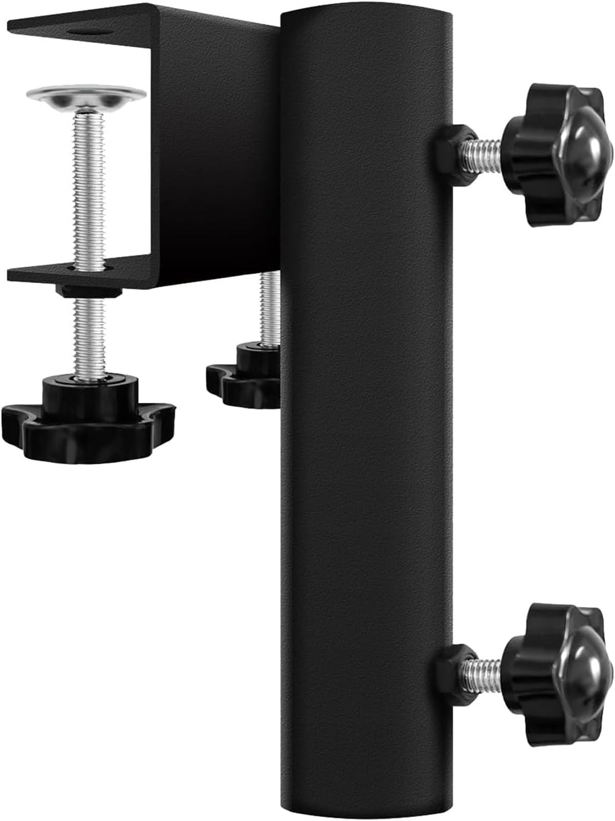 Jaffiust Flag Pole Mount,Truck Bed Flag Pole Mount Universal, Heavy Duty Flag Pole Holder,No Drilling Flag Holder for Truck Bed,Universal Black Flag Pole Holder Fit Up to 1.3" Pole