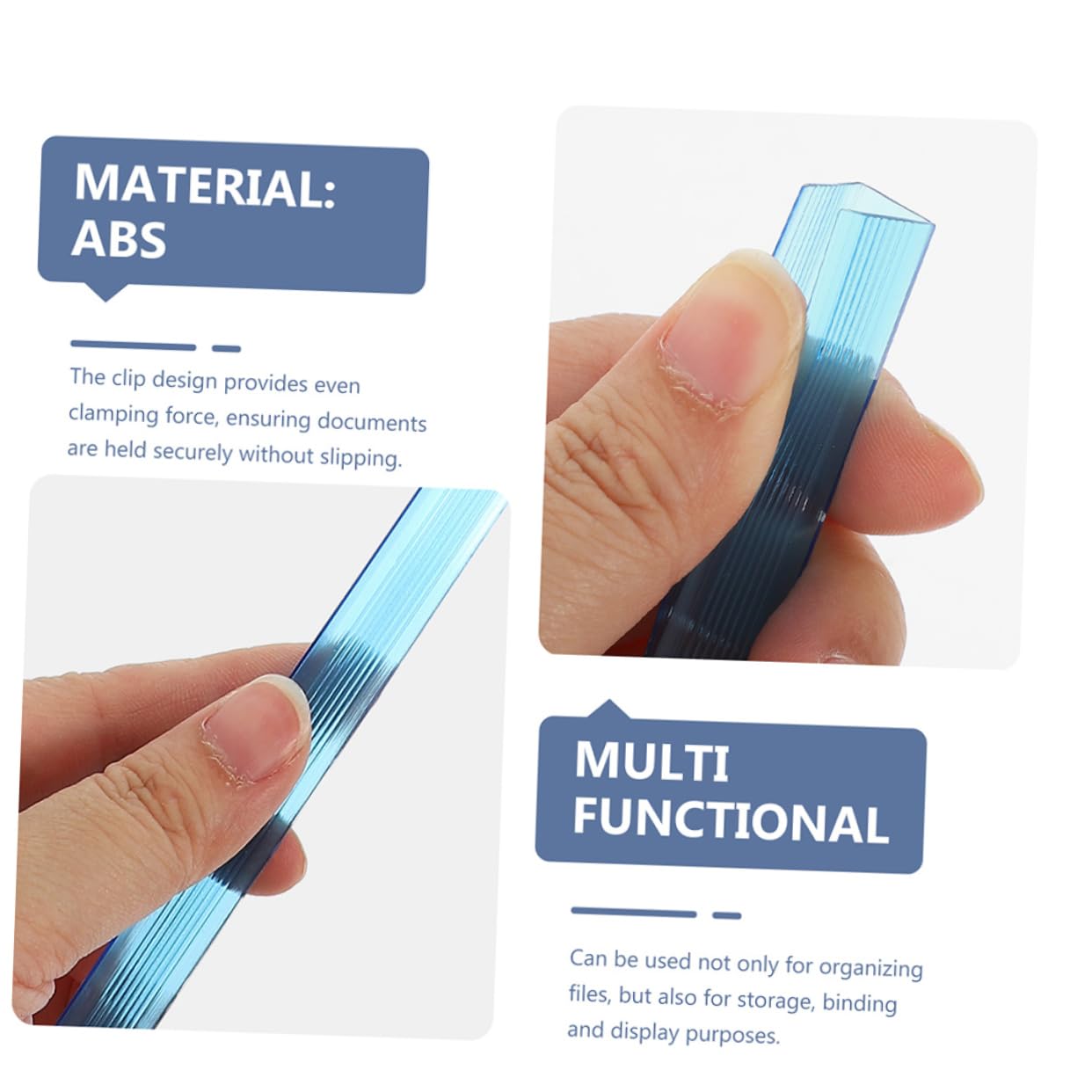 3 Sätze Ordner Aktenbinder Dokumentenbinder Zugstange Für Dokumentenmappe Dokumentenhalterung Zugstangenclip Drahtgriff Gleiten Buch Dia Binder Buchbinderei Abs Blue 10 Stück * 3