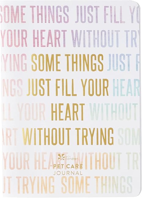 Erin Condren Pet Care Petite Planner. Featuring All About my Pet Section, Import