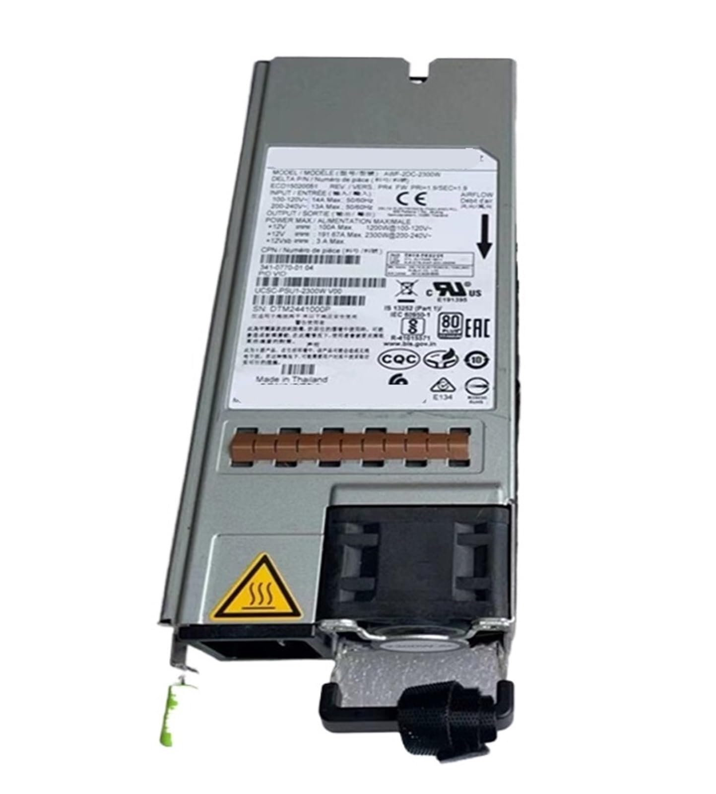 NACODLUL Power Supply 2300W UCSC-PSU1-2300W AWF-2DC-2300W 341-0770-01
