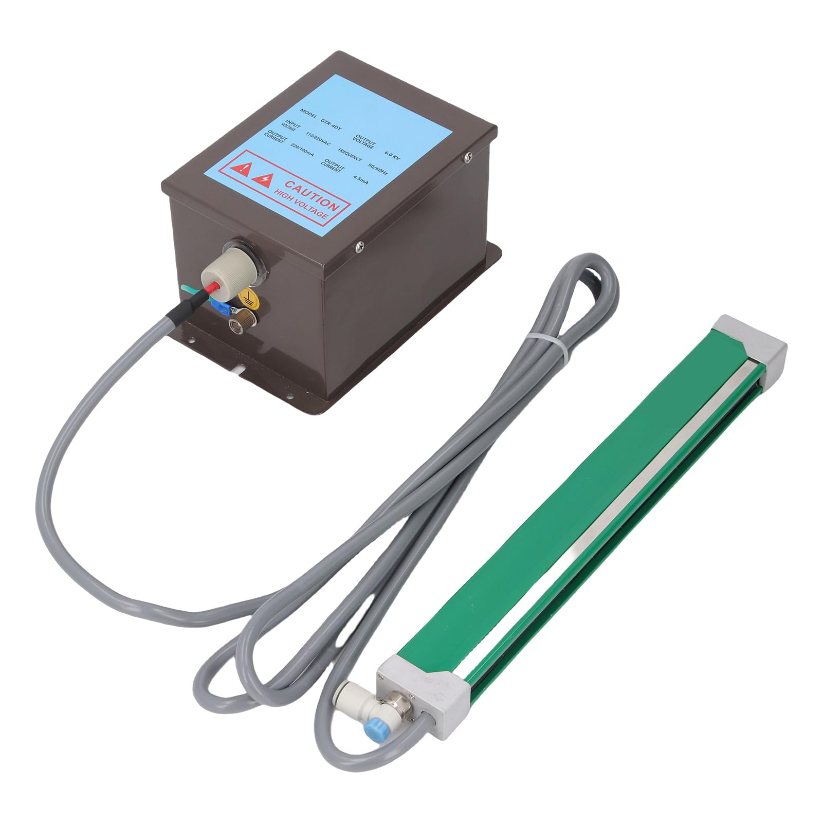 Tangxi Barra de Aire Ionizante Antiestática Barra de Eliminación de Estática de Alta Eficiencia de 300 Mm para Ensamblaje e Impresión de Productos Electrónicos Fácil de Usar