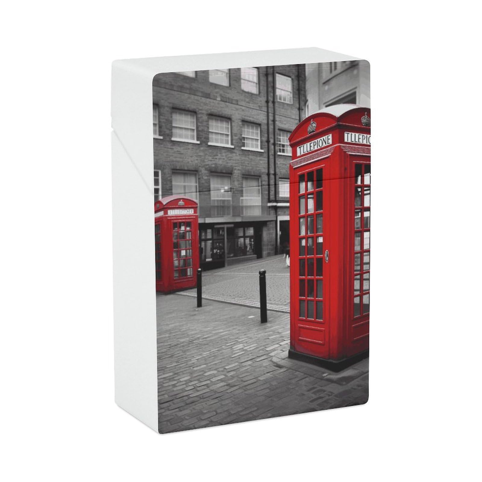 Amazon.com: London Red Telephone Booth Cigarette Case Cigarette Holder Case  Cigarette Case for Women Men Vintage Cigarette Case Cigarette Box Plastic  Cigarette Case Small Cigarette Case : Health & Household