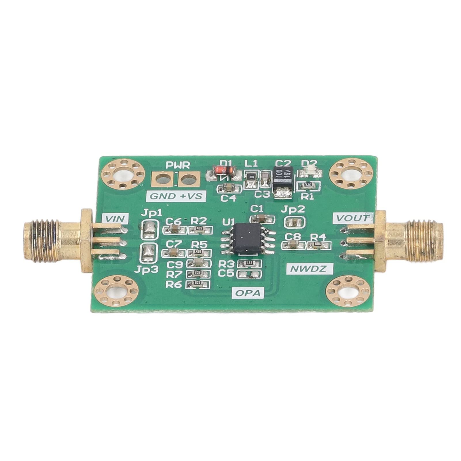 Single Power Amplifier Module Ultra Low Noise Wideband High Speed Pulse Amplification Board OPA847