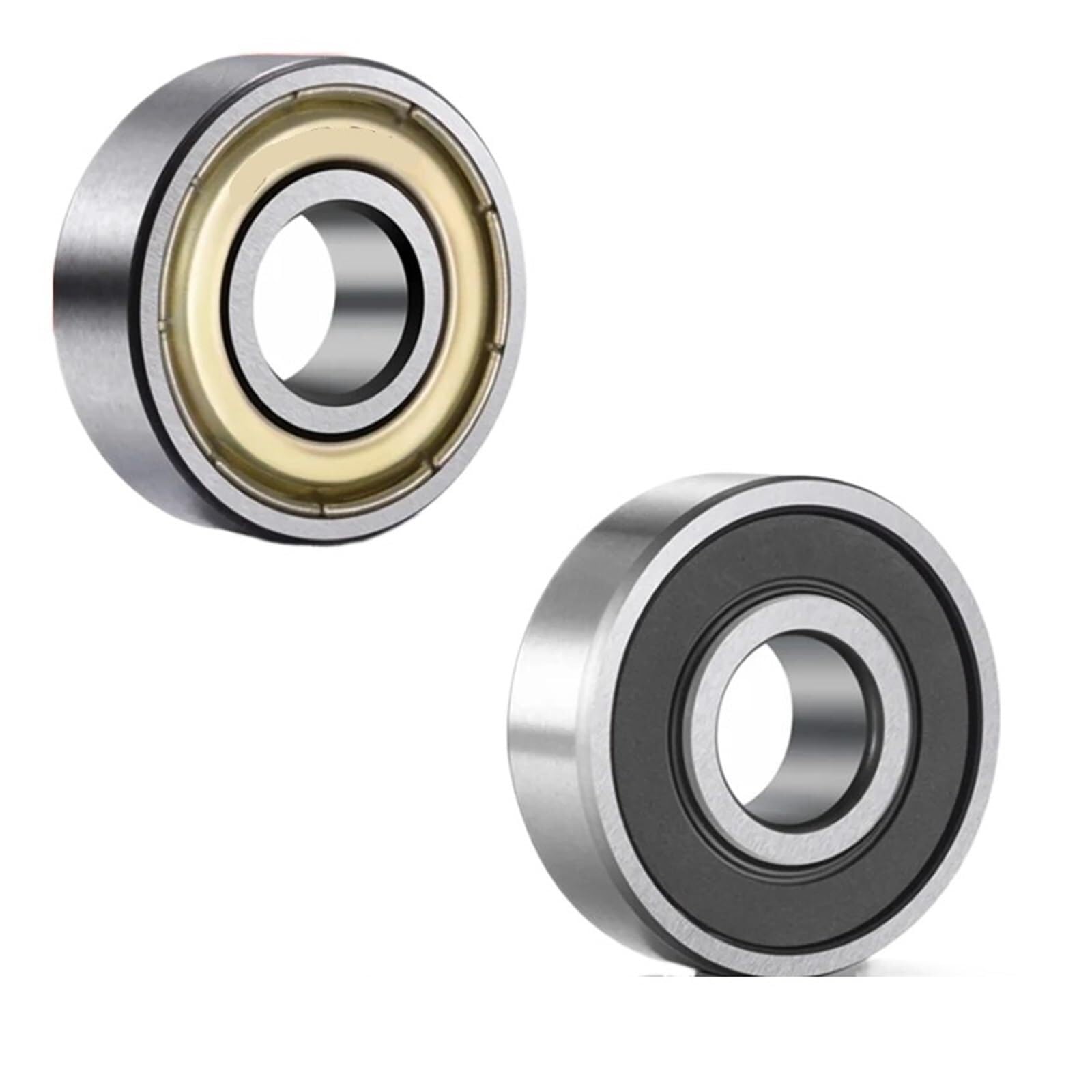 Gqnblvhzupdm One Color Industrial Shaft Bearings, 10 Pieces Bearings 603 604 605 606 607 608 609 623 624 625 626 627 628 635 688Zz 3D Printer Parts 608Zz Bearings(628Zz 8X24x8mm)(625Zz 5X16x5mm)