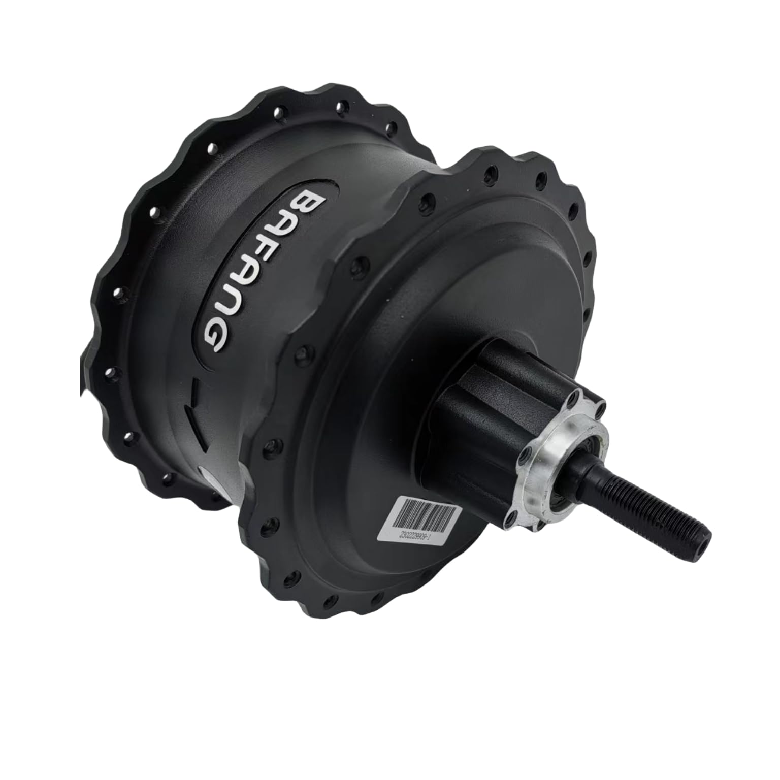 HALLOMOTOR 8FUN 36V 48V 500W Brushless Geared DC Rear Thread On Hub Motor 175mm/190mm for Fatbike (48V 500W, Dropout Width: 190mm)