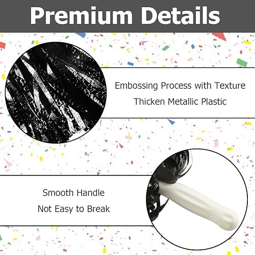 Vista 59 de Hooshing Pompones metálicos esponjosos, esponjosos, 12 unidades, 24 unidades, para equipo, deportes, fiesta de espíritu, adoptar un proceso