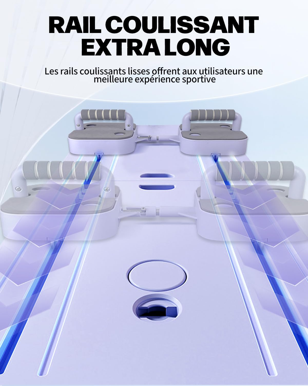 Tabla Pilates Multifuncional, Pilates Reformer Pieghevole con Timer LED Aggiornato e Funzione di Rimbalzo Automatico,Professionale Maquina Pilates para Casa