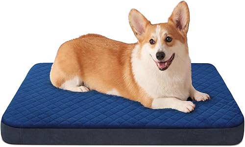 Miniatura 21 de JoicyCo Cama para Perros Extra Grandes, Colchón de Cama para Perros Jumbo de Espuma Ortopédica, Cama para Dormir de Mascotas de 47 Pulgadas para