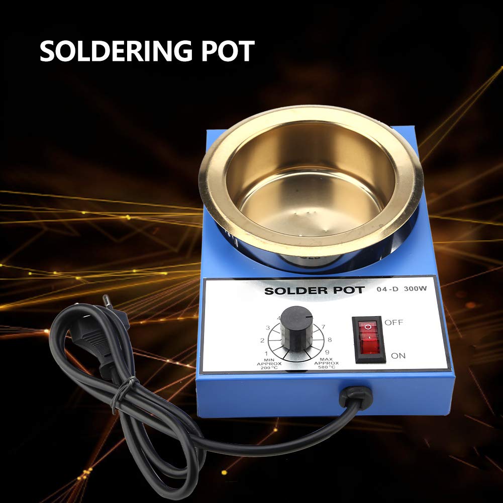 Pot à Souder, Bain à Dessouder 220V 100mm 300W Prise UE