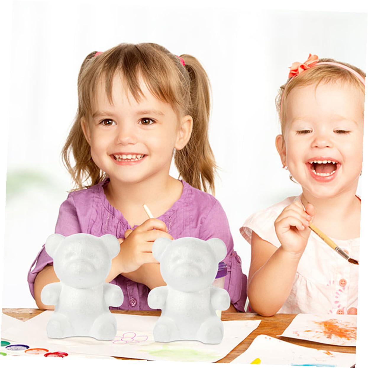 Tofficu Lot de 6 Moules Créatifs en Forme Dours Accessoires pour Jouets Et Décorations de Bureau pour Enfants