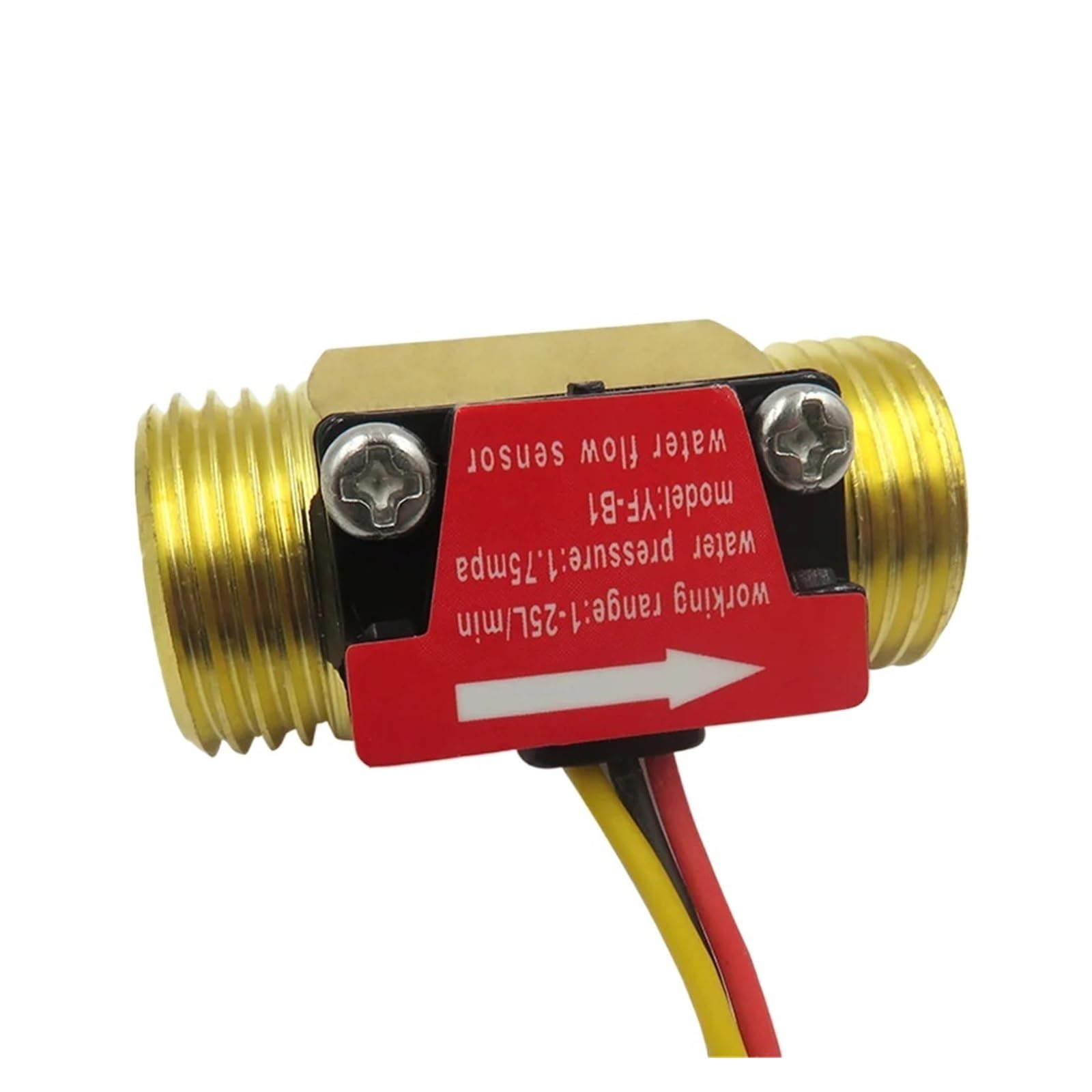Medidor de caudal de agua, YF-B1 G1/2 Interruptor De Sensor Flujo Agua Medidor Industrial