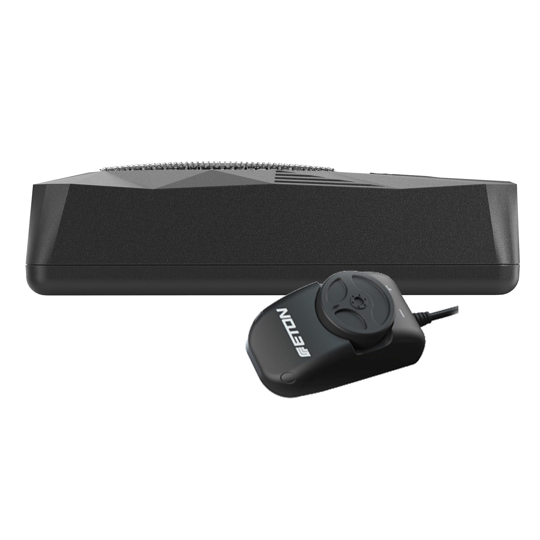 ETON USB 10 AR - subwoofer Attivo sottosella Molto Compatto da 25 cm / 10 Pollici per Auto e Camper, potenti Bassi sottosella Attivi con Amplificatore, woofer a Lunga gittata, 350 Watt