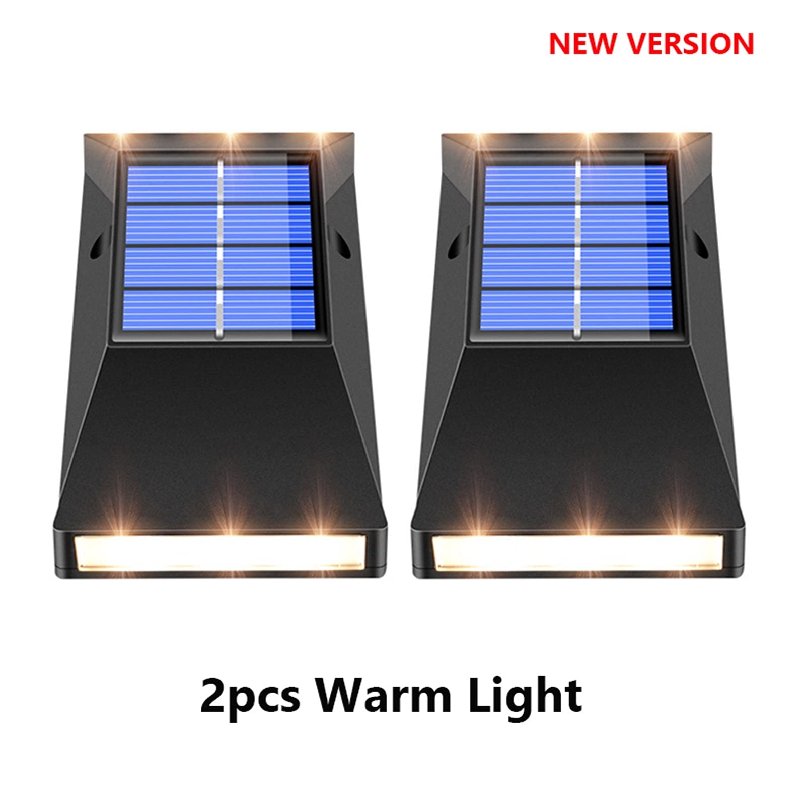 Luces Jardín Iluminación Exterior Lámparas con energía Solar Lámparas de Pared para decoración de jardín Luces de decoración de iluminación de Calle Luz de Césped