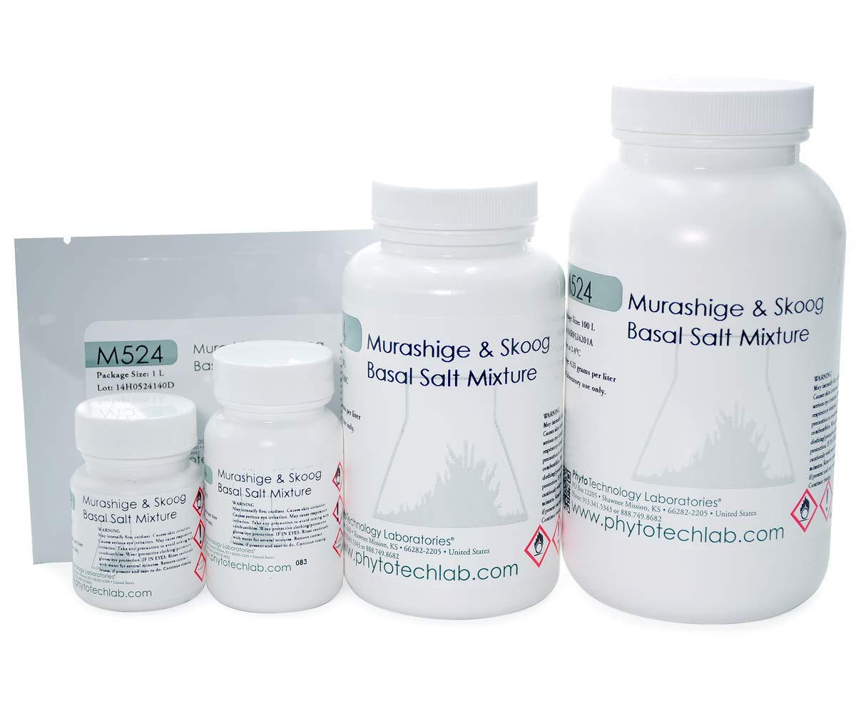Murashige & Skoog Basal Salt Mixture (10 L)
