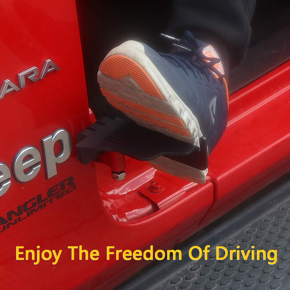 Prоmо 40% оƒƒ Bestaoo Front Foot Pegs with US Flag Style for 2018-2022 Jeep Wrangler JL Unlimited Sport Rubicon Sahara Gladiator JT - 1 Pair Amаzіng 🔥 Bestaoo Front Foot Pegs with US Flag Style for 2018-2022 Jeep Wrangler JL Unlimited Sport Rubicon Sahara Gladiator JT - 1 Pair