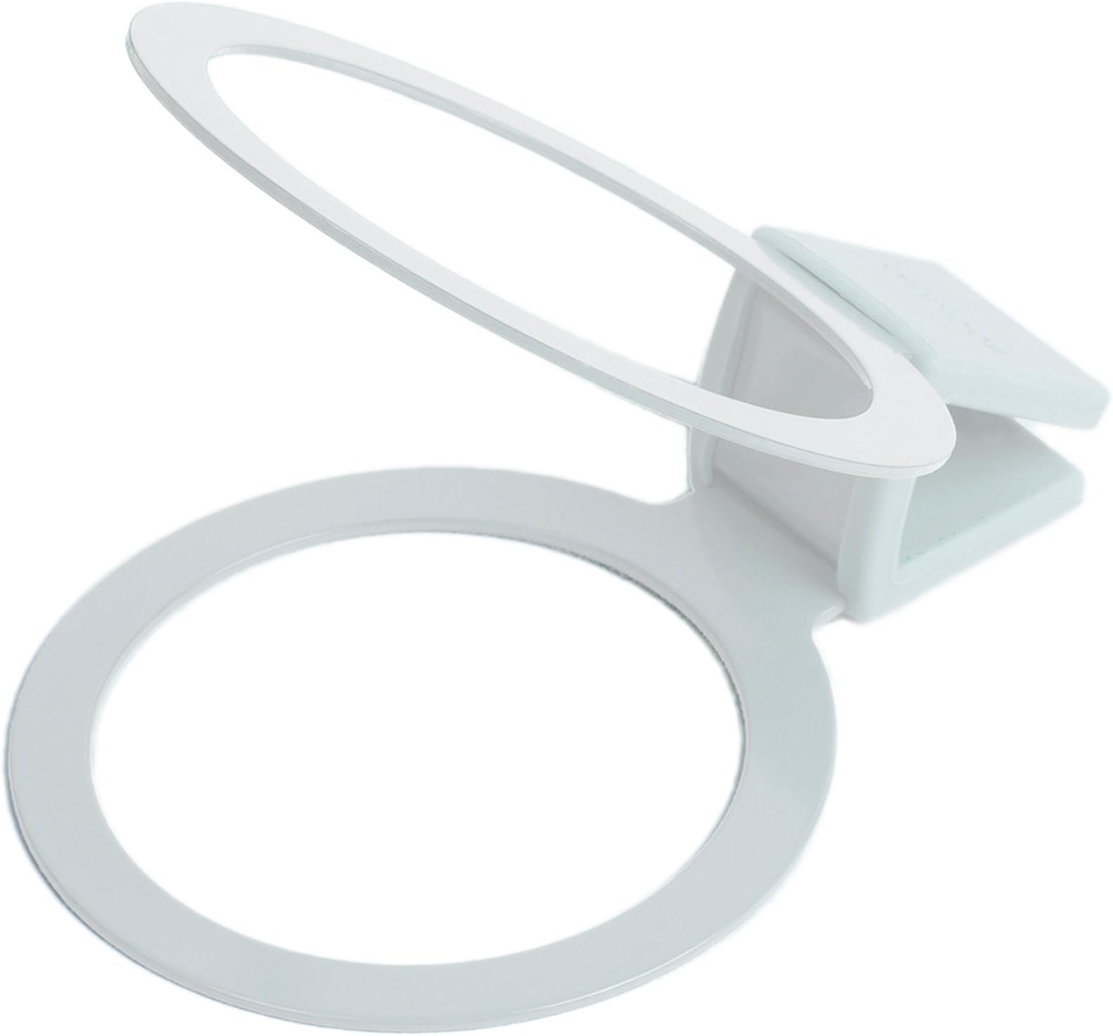 BookmanStainless Steel Bicycle Handlebar Cup Holder (Ghost White)