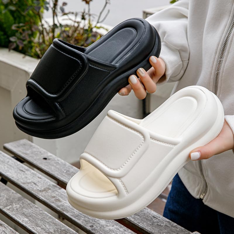 Height-increasing thick-soled slippers for women, summer outdoor non-slip eva sandals and outdoor beach shoes3
