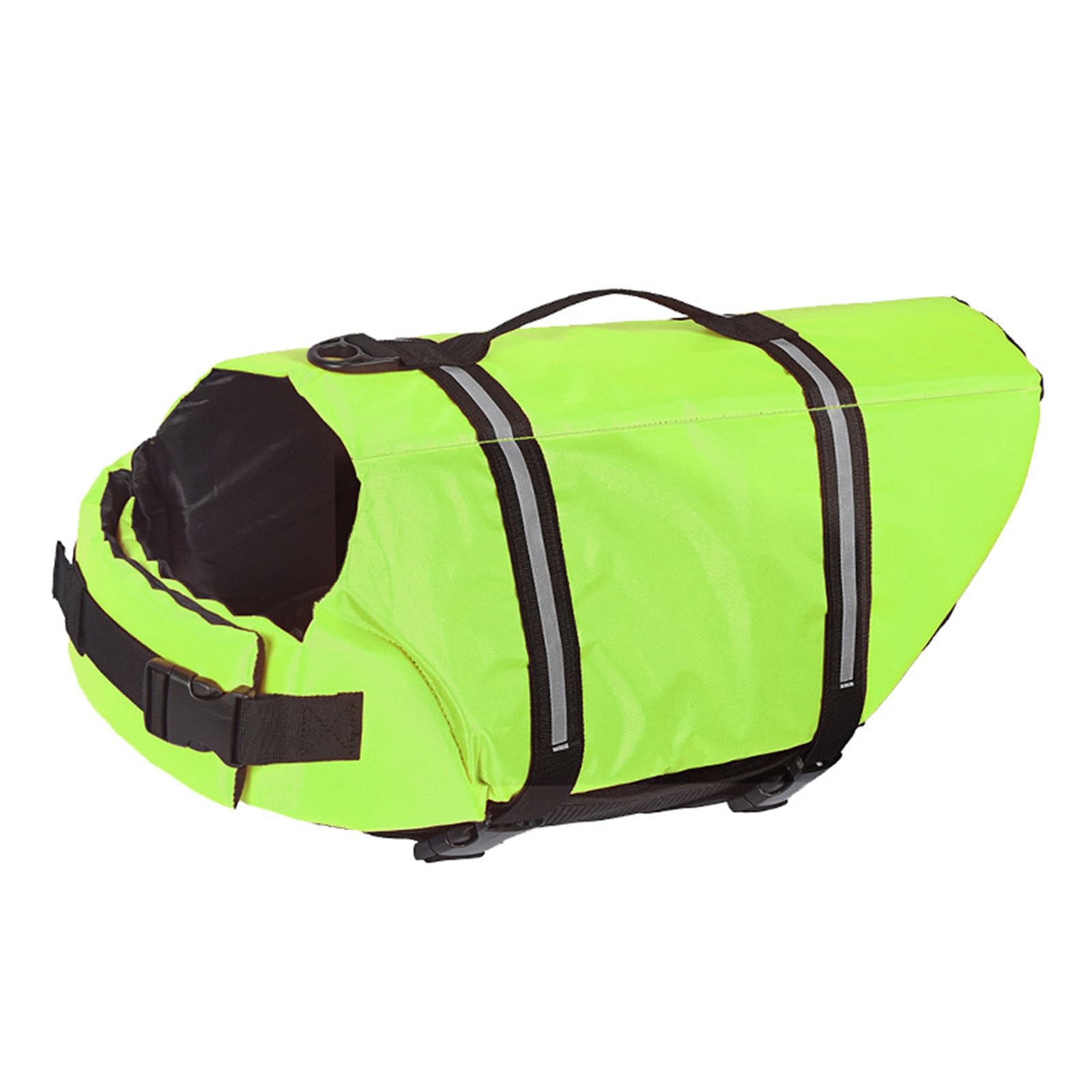 FANSU 2025 Dog Life Jacket Adjustable, Safety Floatation Vest Coat Pet Life Preserver with Handle for Swimming, Surfing, Boating for Small Dog Puppy Large Dog (XL,Green)