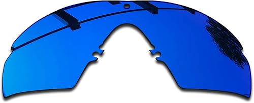 SEEABLE Lentes de repuesto de espejo polarizado prémium y kit de goma para gafas de sol Oakley Si M Frame 2.0