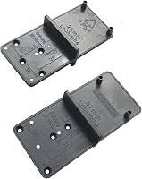 LOOTICH Fúrósablon Zsanérokhoz 26mm és 35mm Átmérővel - Műanyag Furatsablon 32-es Lyuksorhoz, Szerelőlapokhoz és 25/20mm Excenteres Kötőelem 6