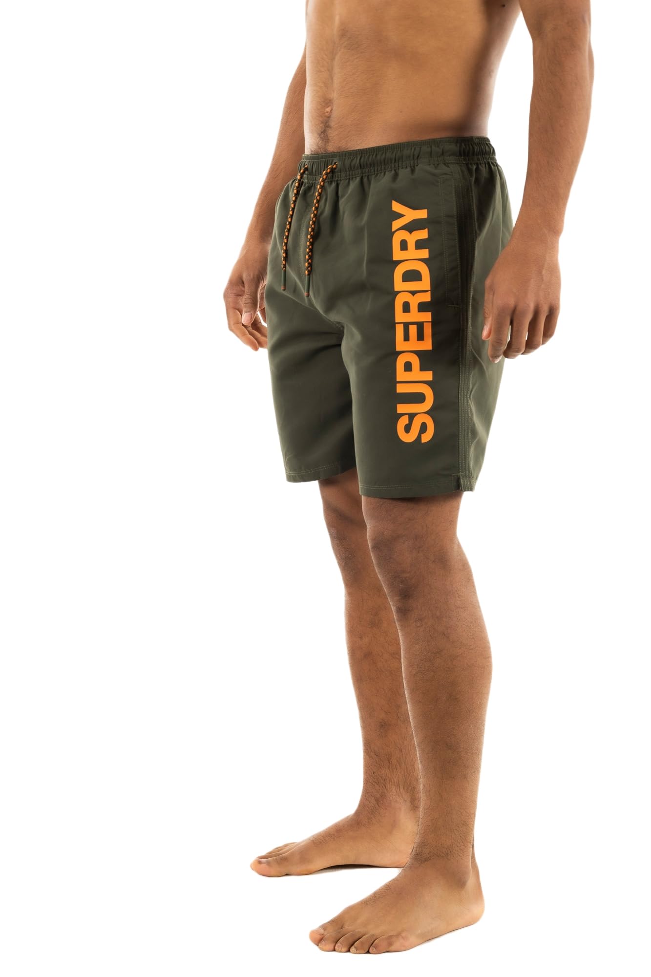 Superdry Bañador para hombre de 17" de material reciclado con gráficos deportivos