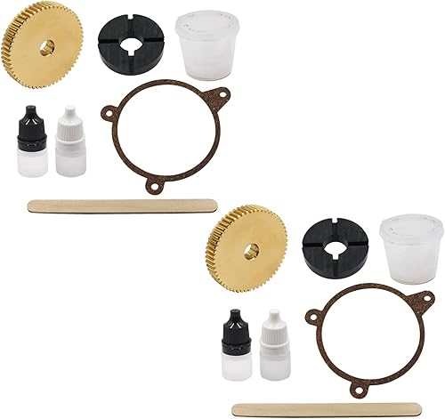 LAFORMO Par (2) C5 Corvette Faro Bronce Engranaje Fija el Motor de Luz de Cabeza con Engranaje de Nylon Fallido Se adapta a 1997-2004 C5 Ch-evrolet