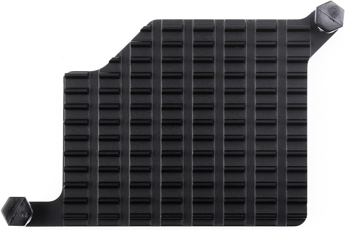 Waveshare Aluminum Heatsink for Raspberry Pi 5, with Thermal Pads and Spring-Loaded Push Pins