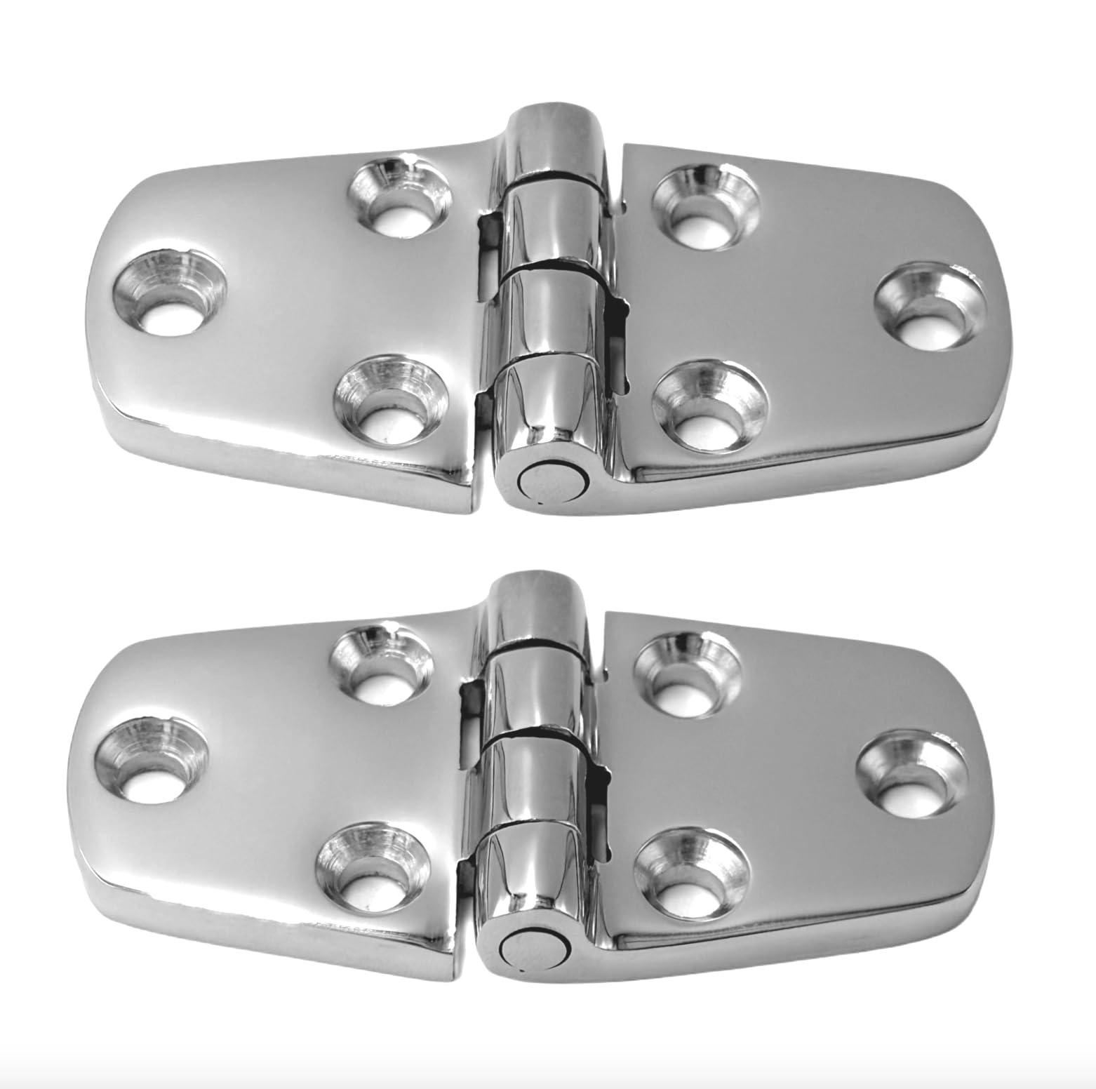 HS0071 Stainless Steel Hinges Bracket Hinge Steel Heavy Duty Stainless Steel V4A AISI 316 Opening Angle Top