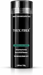THICK FIBER Hair Fibers, Dark Brown, 28g