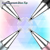 Vista 7 de Lápiz capacitivo para pantalla táctil, paquete de 4 lápices capacitivos universales para iPad pro/iPhone/tabletas Android y todas las pantallas